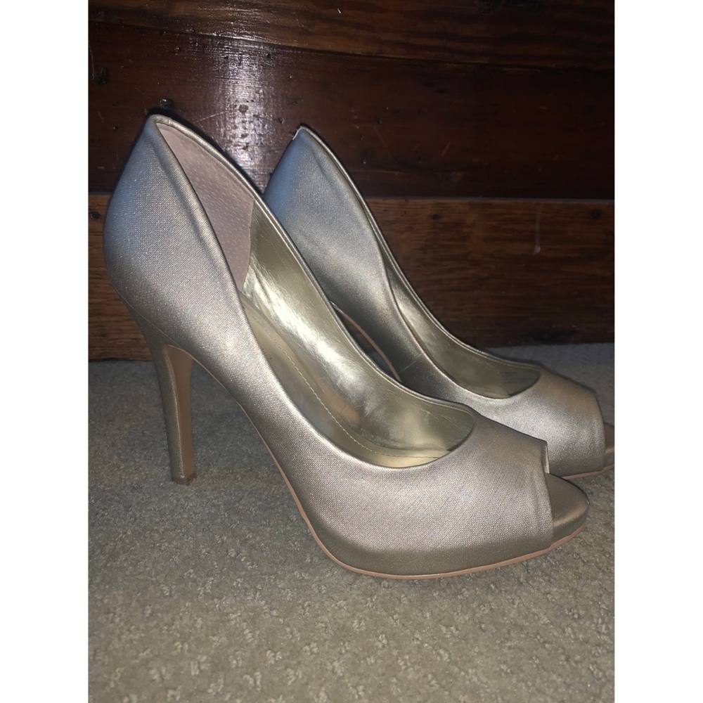 BCBGeneration Champagne Heels